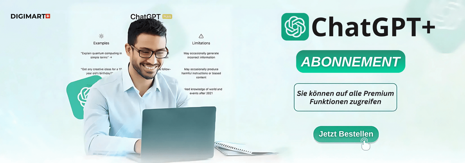 ChatGPT Plus - Digi Mart Schweiz