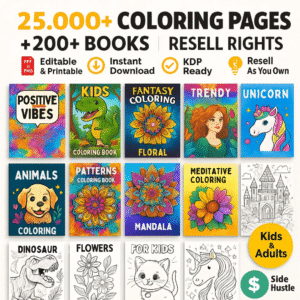 25,000+ Ready-to-Print Coloring Pages