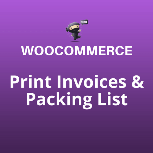 WooCommerce Print Invoices & Packing List Plugin