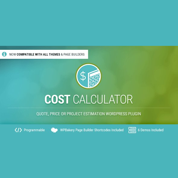 Cost Calculator WordPress Plugin