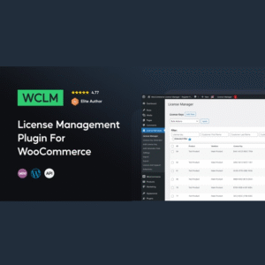 WooCommerce License Manager Plugin